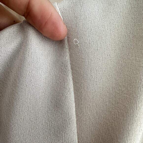 BHLDN Dress Womens 0 Ruby Twist Halter Satin Gown Champagne Elegant Bridesmaids - Picture 7 of 13